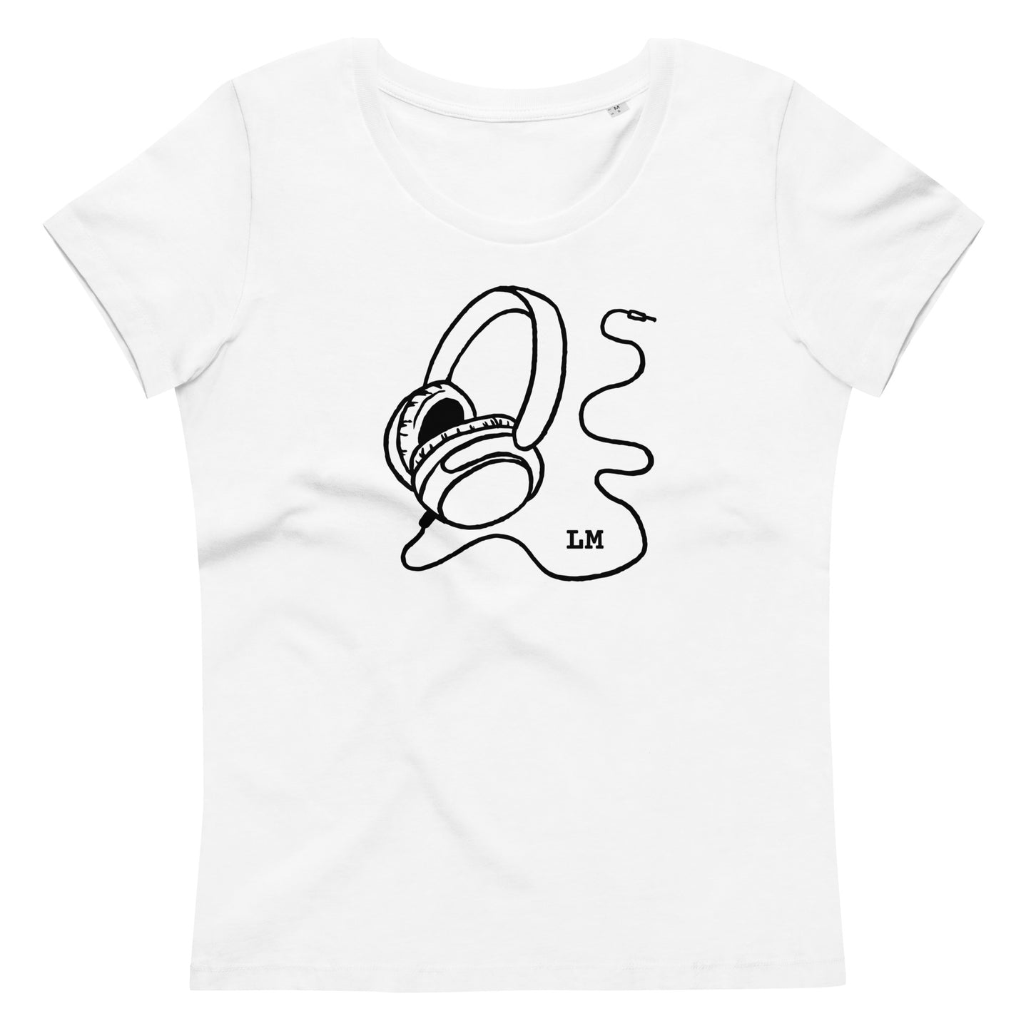 LM headphones fitted tee